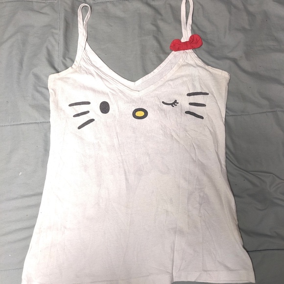 Hello Kitty Tops - Hello Kitty Tank Top